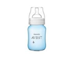 Бутылочка для кормления Philips AVENT «Classic+» с силиконовой соской 1 мес.+, 260 мл.