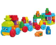 Развивающая игрушка Mega Bloks «Обучающий поезд»