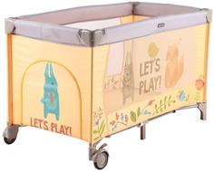 Манеж Parusok 125х65х76 см оранжевый