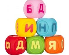 Набор игрушек-пищалок ПОМА «Кубики Учим буквы»