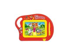 Доска для рисования Играем вместе «Кот Леопольд» магнитная