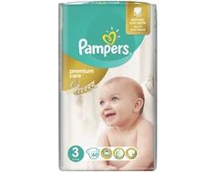 Подгузники Pampers Premium Care 3 (5-9 кг) 60 шт.