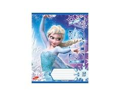 Тетрадь в клетку Disney Frozen 12 листов в ассортименте
