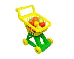 Игровой набор Спектр «Тележка из супермаркета с овощами и фруктами»