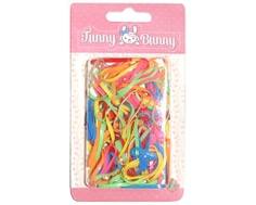 Резинка для волоc Funny Bunny силикон 80 шт.