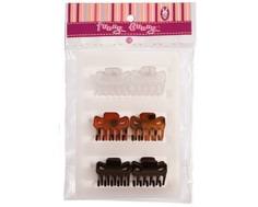 Заколка-краб Funny Bunny 6 шт. в ассортименте