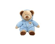 Мягкая игрушка TY Pluffies «Медведь» 25 см коричнево-голубая