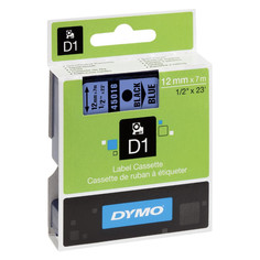 Картридж DYMO D1 12mm-7m для принтеров этикеток S0720560 / 362134