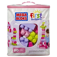 Конструктор Mega Bloks First Builders Big Building Bag CYP67_DCH54/astCYP67