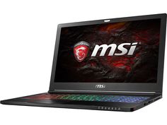 Ноутбук MSI GS63 7RD-065RU 9S7-16K412-065 (Intel Core i7-7700HQ 2.8 GHz/16384Mb/1000Gb + 128Gb SSD/No ODD/nVidia GeForce GTX 1050 2048Mb/Wi-Fi/Bluetooth/Cam/15.6/1920x1080/Windows 10 64-bit)