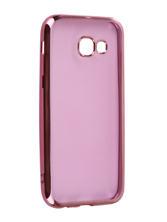 Аксессуар Чехол Samsung Galaxy A5 2017 A520F Svekla Flash Silicone Pink Frame SVF-SGA520F-PINK