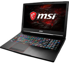 Ноутбук MSI GE63VR 7RF-207RU 9S7-16P112-207 (Intel Core i7-7700HQ 2.8 GHz/16384Mb/1000Gb/No ODD/nVidia GeForce GTX 1070 8192Mb/Wi-Fi/Bluetooth/Cam/15.6/1920x1080/Windows 10 64-bit)