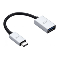 Аксессуар Just Mobile DC-358 USB-C 3.1 - USB 15cm Silver Black