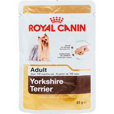 Корм ROYAL CANIN Adult Yorkshire Terrier Паштет 85g для собак 140012