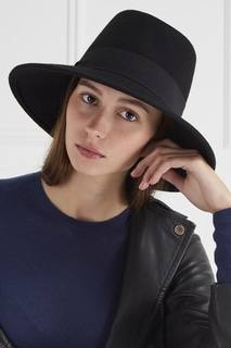 Черная фетровая шляпа Max Mara