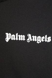 Черная ветровка с лампасами Palm Angels