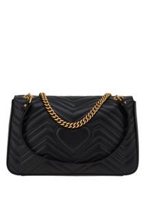 Сумка GG Marmont с металлическим декором Gucci