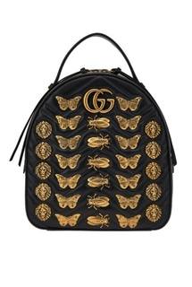 Рюкзак GG Marmont с металлическим декором Gucci