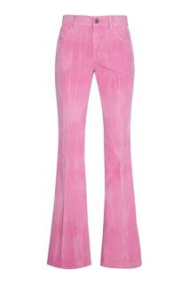 Розовые брюки-клеш Gucci