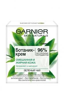 Ботаник-крем для лица Garnier Увлажняющий "Зеленый Чай", матирующий, для смешанной и жирной кожи, 50 мл