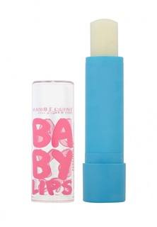 Бальзам для губ Maybelline New York "Baby Lips, Интенсивный уход", восстанавливающий и увлажняющий, от обветривания и трещин, бесцветный с запахом, 1,78 мл