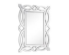Венецианское зеркало джошуа (francois mirro) серебристый 80.0x110.0x2.0 см.