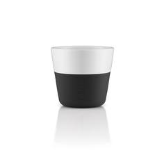 Чашки для эспрессо (2 шт) (eva solo) черный 6 см.