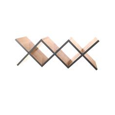 Полка для гостиной woo shelf (woodi) серый 120.0x30.0x30.0 см.