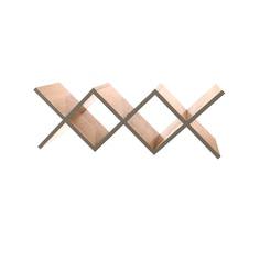 Полка для гостиной woo shelf (woodi) коричневый 120.0x30.0x30.0 см.