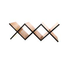Полка для гостиной woo shelf (woodi) черный 120.0x30.0x30.0 см.