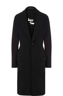 Приталенное шерстяное пальто Yohji Yamamoto