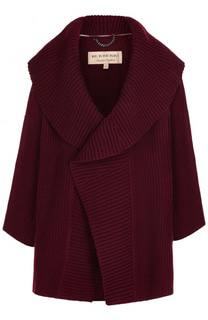 Кардиган фактурной вязки из смеси шерсти и кашемира Burberry