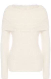 Однотонный пуловер с открытыми плечами Tom Ford