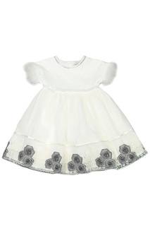 Платье с принтом BABY BLUMARINE