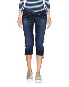 Джинсовые брюки-капри Elisabetta Franchi Jeans FOR Celyn B.