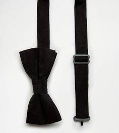 Черный бархатный галстук-бабочка Reclaimed Vintage Inspired - Черный