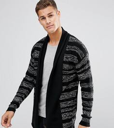 Кардиган в полоску без застежек Jack & Jones Originals - Черный