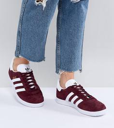Бордовые кроссовки adidas Originals Gazelle - Красный