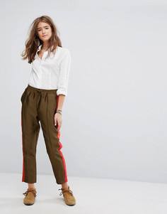 Спортивные штаны с контрастными вставками по боками Maison Scotch - Мульти