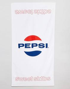 Полотенце с крупным логотипом Sweet SKTBS x Pepsi - Белый