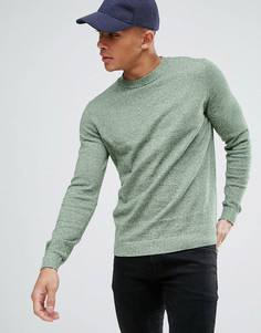 Зеленый меланжевый джемпер New Look - Зеленый