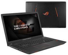 Ноутбук ASUS ROG GL753VD-GC138T 90NB0DM2-M02020 (Intel Core i7-7700HQ 2.8 GHz/16384Mb/1000Gb + 256Gb SSD/DVD-RW/nVidia GeForce GTX 1050 4096Mb/Wi-Fi/Cam/17.3/1920x1080/Windows 10 64-bit)