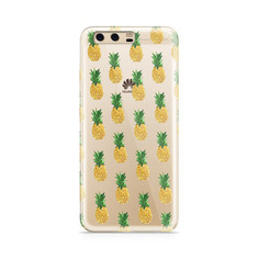 Аксессуар Чехол Huawei P10 Plus With Love. Moscow Silicone Pineapples 6360