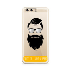 Аксессуар Чехол Huawei P10 Plus With Love. Moscow Silicone Beard 6365