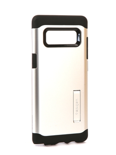 Аксессуар Чехол Spigen для Samsung Galaxy Note 8 Slim Armor Silver 587CS21838