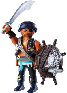 Конструктор Playmobil Пират с щитом 9075pm