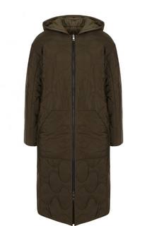 Удлиненный пуховик прямого кроя с капюшоном Zadig&amp;Voltaire