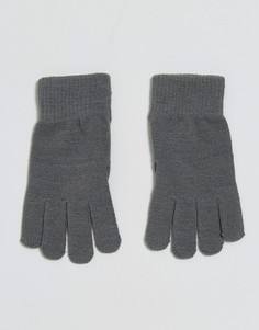 Серые перчатки ASOS Touch Screen - Серый