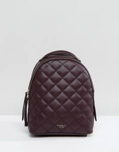 Стеганный мини-рюкзак баклажанного цвета Fiorelli - Фиолетовый