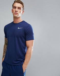 Голубая футболка Nike Running Zonal Relay 833580-430 - Синий